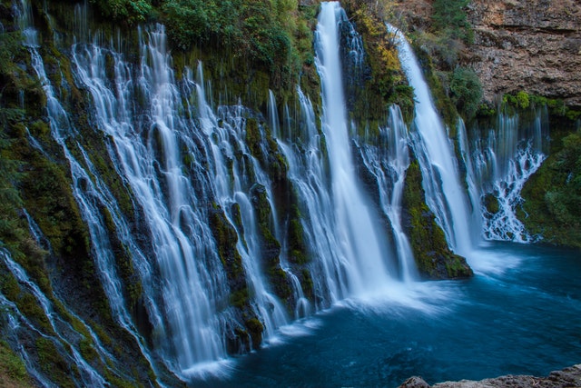 Burney Falls, waterfalls near Redding, CA